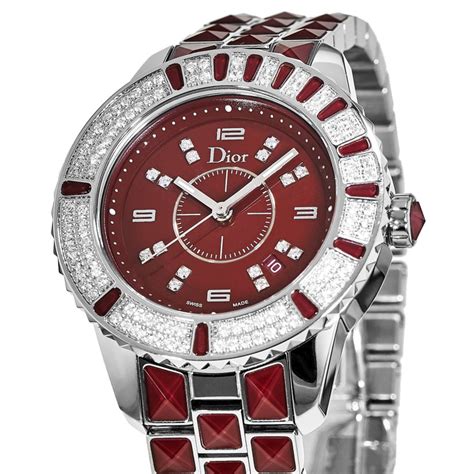 diamond dior watches